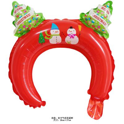 China Advertising Toy 2021 Children's Toys Birthday Balloon Decoration Animal Hairpin Inflating Balloons Christmas Balloon for sale