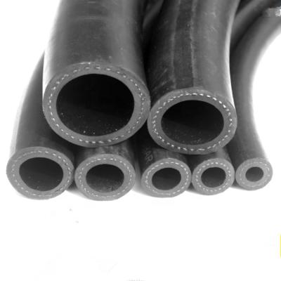 China Fiber Woven Mesh EN 854 2TE EPDM Hydraulic Rubber Hose Two Layer EPDM 1/4 Inch SAE 100 for sale