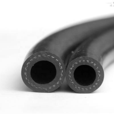 China Fiber Woven Mesh EN 854 2TE EPDM Hydraulic Rubber Hose Two Layer EPDM 1/4 Inch SAE 100 for sale