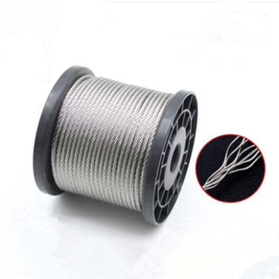 China Hot Selling Industry Hanging Cable 0.8mm -3mm Stainless Steel Anti Twist Wire Rope for sale