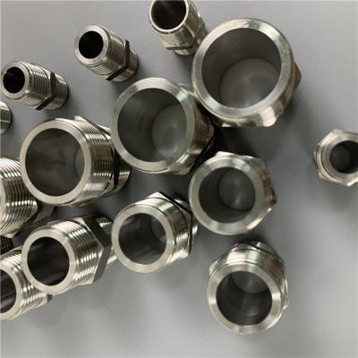 China Pipe Lines Connect To Pipe Joint Hydraulic Stainless Steel Adapter Thread 304 for sale