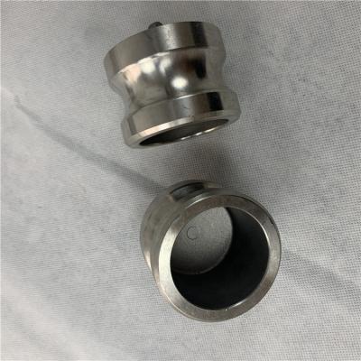 China Oil Refinery Metal Camlock Coupling Type B Quick Hose Stainless Steel Connector Ferrules for sale