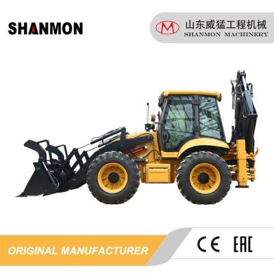 China Heavy Duty 388H Backhoe Loader Sturdy And Flexible Earth Moving Machinery for sale