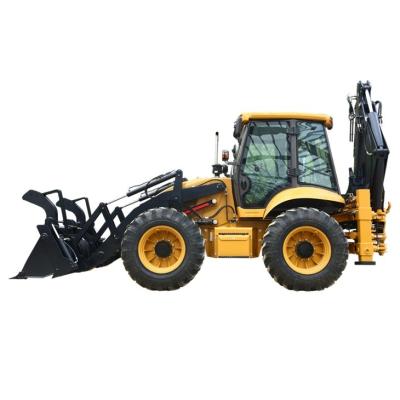 China 10500KG Construction Backhoe Loader Excavator With Heavy Duty Axles for sale