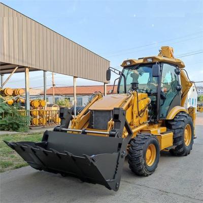 China 2 Ton Backhoe Loader With Front Bucket Earth Moving Machinery for sale