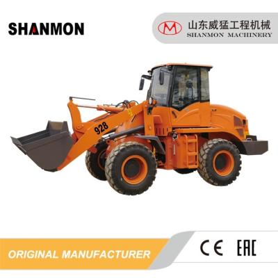 China 928 2 Ton Wheel Loader Control Boom And Bucket Quickly ISO9001 for sale