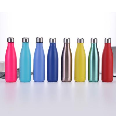 China New Design 500ml Sustainable Stainless Steel Water Bottle Custom Logo For Sport Water Bottle for sale