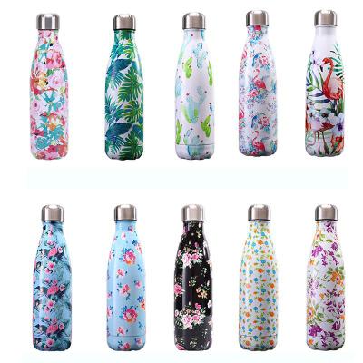 China Sustainable Single Cola Shaped Vacuum Insulated Double Wall Thermos Flask Stainless Steel Water Bottle for sale