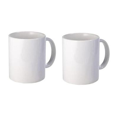 China Sustainable popular top grade ceramic white empty mug for sublimation for sale