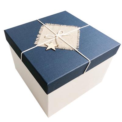 China Wholesale High Quality Custom Luxury Candy Gift Box Bow Waist Logo Color Printing Materials Manufacturer Recycled Gift Box Packaging Paper Box for sale