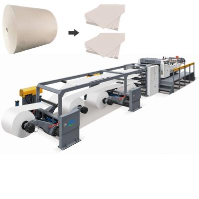 China Printing Shops New Technology Paper Reel To Cover Slitter for sale