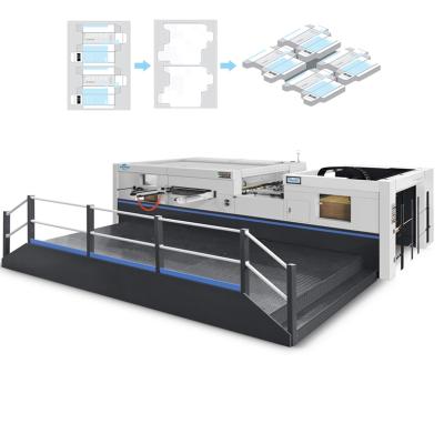 China MHC-1500EC Full Auto Print Shops Dual Use Flatbed Die Cutter with Skinning for sale