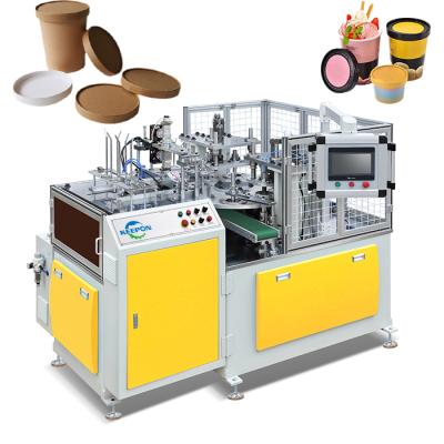 China No.1 Printing Stores Ice Cream Cup Bowl Paper Lid Making Machine with Excellent Quality and Constant Performance for sale