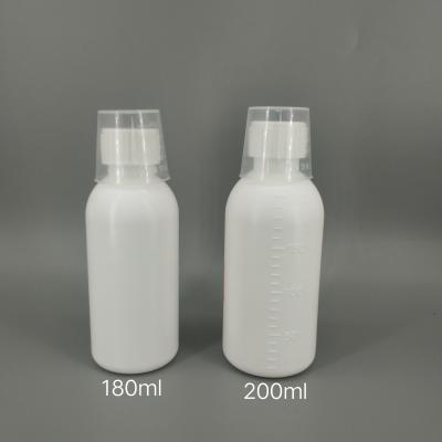 Chine Simple Medicine Pet Drug-Grade Syrup Bottle With Tamper Proof Caps For Syrup Liquid Medicine à vendre