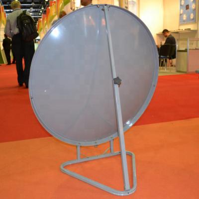 China ku steel band satellite dish antenna for tv with good quality tv antenna factory for sale