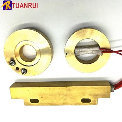 China Industrial Electric Heating Parts Die Cast Copper Heater And Copper Cast-in Heater Strip for sale