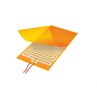 China Machinery Repair Shops 12v 24v 220v Electric Insulated Thermofoil Polyimide Film Heater Kapton Flexible Heater for sale