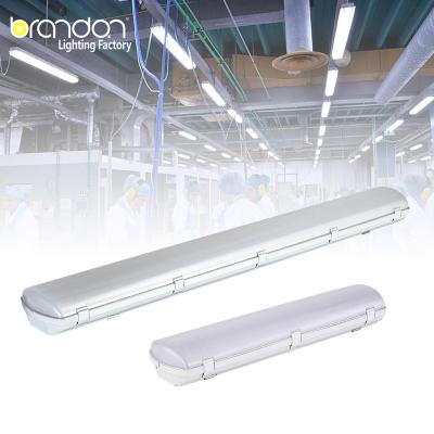 China Warehouse Led Triproof Light Ip65 36w T8 Fluorescent Tube Lamp Tri Linear Proof Fixture for sale