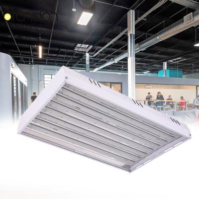 China Industrial Sports Stadiums High Power Warehouse Lighting Full-bay HID Fixture LED Lighting and Circuits Design ROHS Linear High Bay 5-Year cUL CE for sale