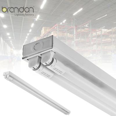 China Workshop T5 T8 Linkable Lamps Configuration LED Tube Light Linear Light Fixture 2 Light Fixture for sale