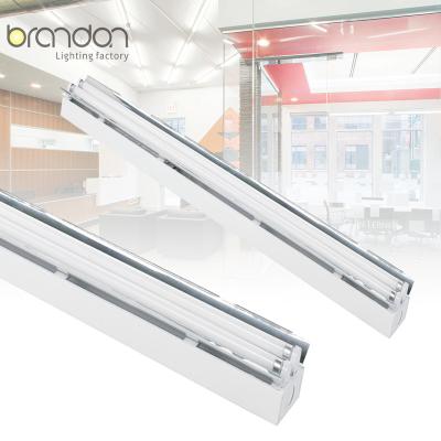 China Indoor Modern LED / Flourescent T5 T8 Led Ceiling Light Fixtures Linear Strip Led Tube Light for sale