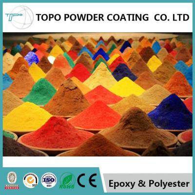 China Overbake Proof Epoxy Polyester Powder Coating RAL 1012 Lemon Yellow Color for sale