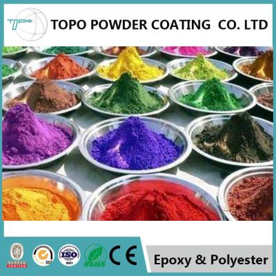 China High Hardness Hybrid Powder Coating , RAL1016 Sulfur Yellow Carbon Steel Pipe Coating for sale