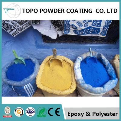 China Energy Saving Epoxy Polyester Powder Coating For Household / Furniture RAL 1018 Color for sale