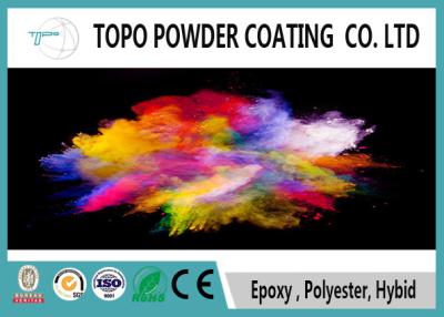 China Metal Decorative Powder Coating RAL 1016 Sulfur Yellow Color ROHS Approval for sale