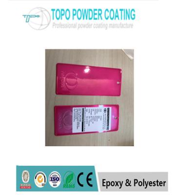 China Thermostatoplastisches Polyester-Handelspulver, das rote Farbe PANTONG806C beschichtet zu verkaufen