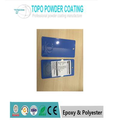 China Metal Decorative Powder Coating PANTONG2727C Blue Color With ROHS Approval for sale