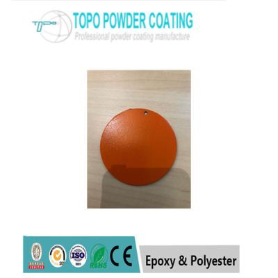 China Resin Texture Pure Epoxy Powder Coating RAL 2009 Orange Color for sale