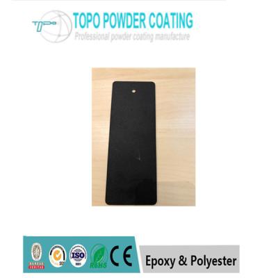 Cina Poliestere termoindurente RAL9005 commerciale Sandy Powder Coating Black Color in vendita