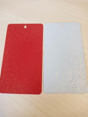 China Epoxy Polyester Red Antimicrobial Spay Powder Coating Paint for racking using for sale