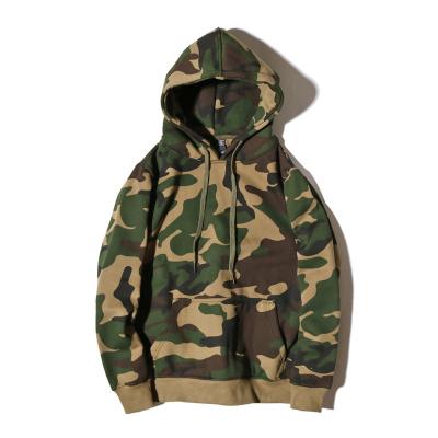 China 2021 Hot Selling Anti-wrinkle Fashion Camouflage Men's Style Fleece Pullover Hoodie Military Sweatshirt for sale