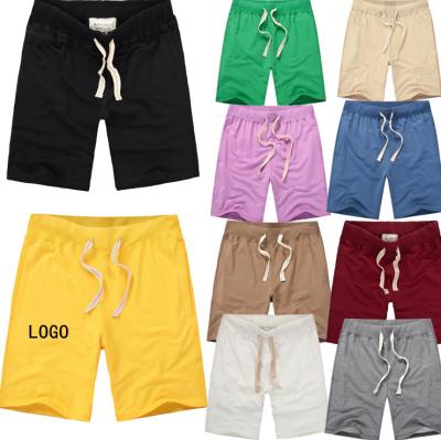 China 100% Custom Logo Sports Cotton Shorts Men's Fitness Jogging Fitness Gym Shorts for sale