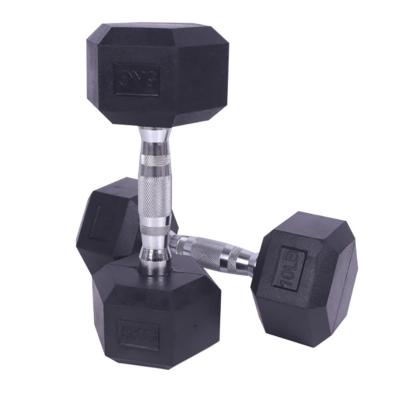 China Cheap Eco-friendly Sales Equipment Gym Adjustable Dumbbells Bewitch Rubber Dumbbell Kettlebell Set for sale