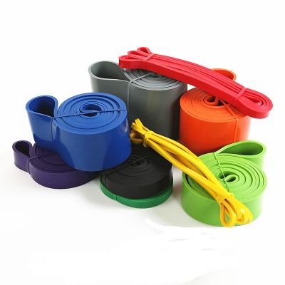 China Yoga Latex Exercise Loop Band Training Set Power Band Heavy Resistance Band for sale