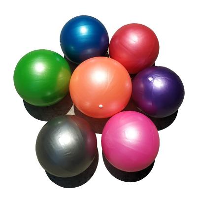 China Mily Sport home exercise pilates product 20-25 cm round small yoga ball for sale