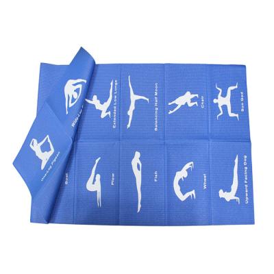 China Yoga Forming New Designs Hot Selling Personalized PVC Foam Exercise Folding Yoga Mat for sale