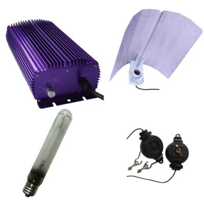 China 1000w electronic kit with lamp reflector timer for indoor hydroponics grow lighting for sale