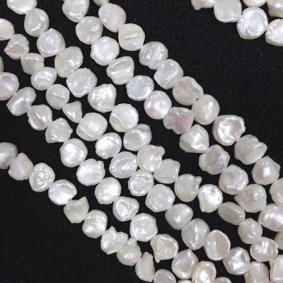 China Baroque Pearl 8mm Keshi Pearl Freshwater Pearl Bead Necklace Loose for sale