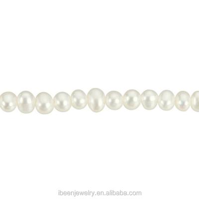 China White Chinese Seed Beads Strand Necklace And Bracelet Small String 40cm Long Size 2-3mm Potato Beads Beads for sale