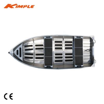 China KIMPLE Hook 365 CE 3.65M 12ft Aluminum Car-Toppers Rowing Aluminum Boats for sale