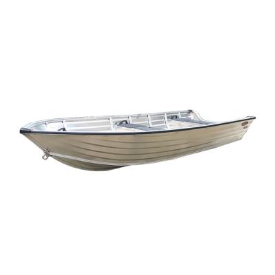 China KIMPLE Aluminum 14ft Small Lightweight V-Hull Aluminum Boats For Sale for sale