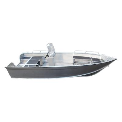 China Wholesale Customized Aluminum Factory Full Welded V Hull Boats Small Aluminum Fishing Boat for sale