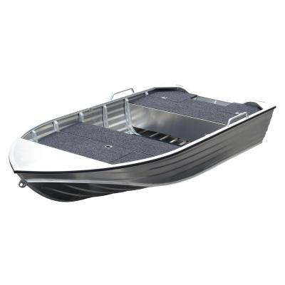 China Aluminum Factory Custom 3.95m All Flat Bottom Welded Cheap Aluminum Oar Jon Boat Fishing Vessel for sale