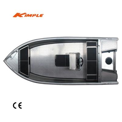 China KIMPLE Explorer 460C Aluminum Fishing Boat Center Console Aluminum Fishing Boat for sale