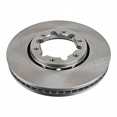 China STEEL 40206-VC200 Drilling And Notching For NISSAN Tule Y61 Auto Parts Auto Brake Disc for sale