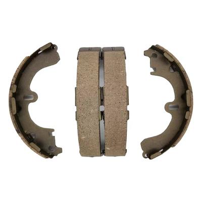 China 04495-12210 Non-Asbestos Brake Shoes K2285 ISO Standard Certification Non-rusting Brake Shoes For Toyota Corolla Standard Size for sale